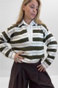 maglioncino modello polo layering